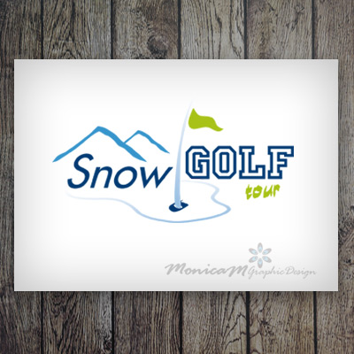 Logo SNOW GOLF - Tornei di golf sulla neve.